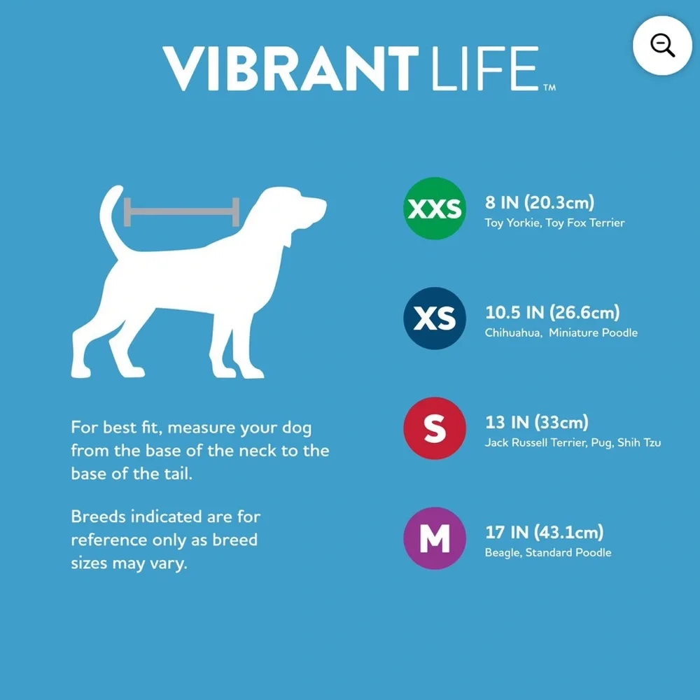 Vibrant Life Sherpa Contrast Yoke Quilted Pet Jacket NEW!